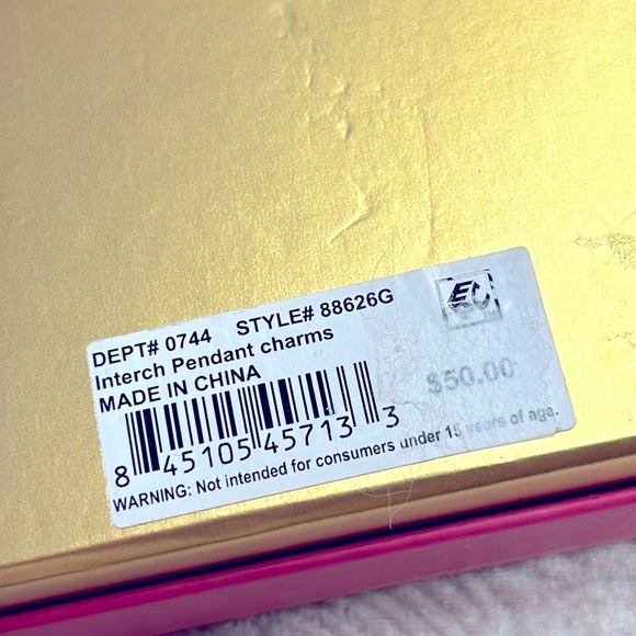 Brand New Unwritten 14K Gold Flash Plated Interchangeable Charm Necklace Set - Picture 13 of 14